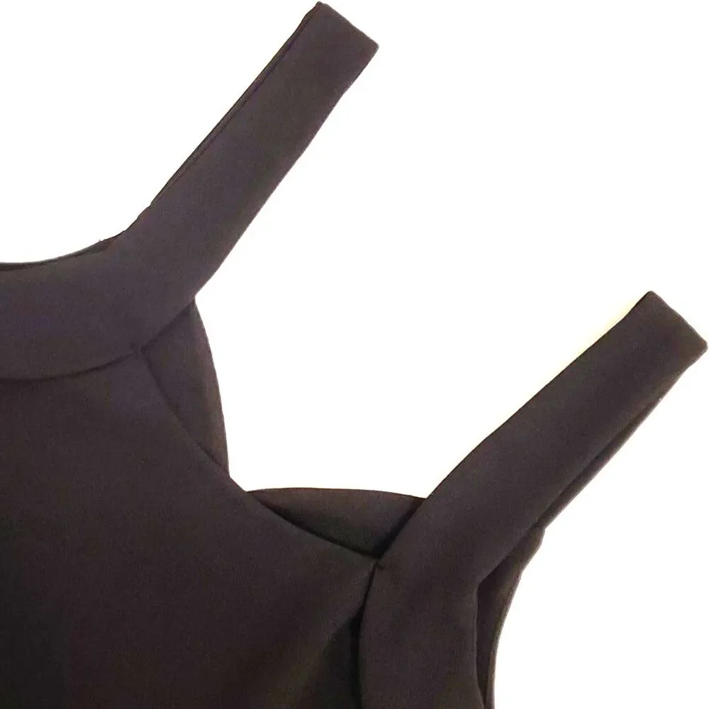 Windsor Women V Neck Cocktail Dress Black Size S - Picture 5 of 7